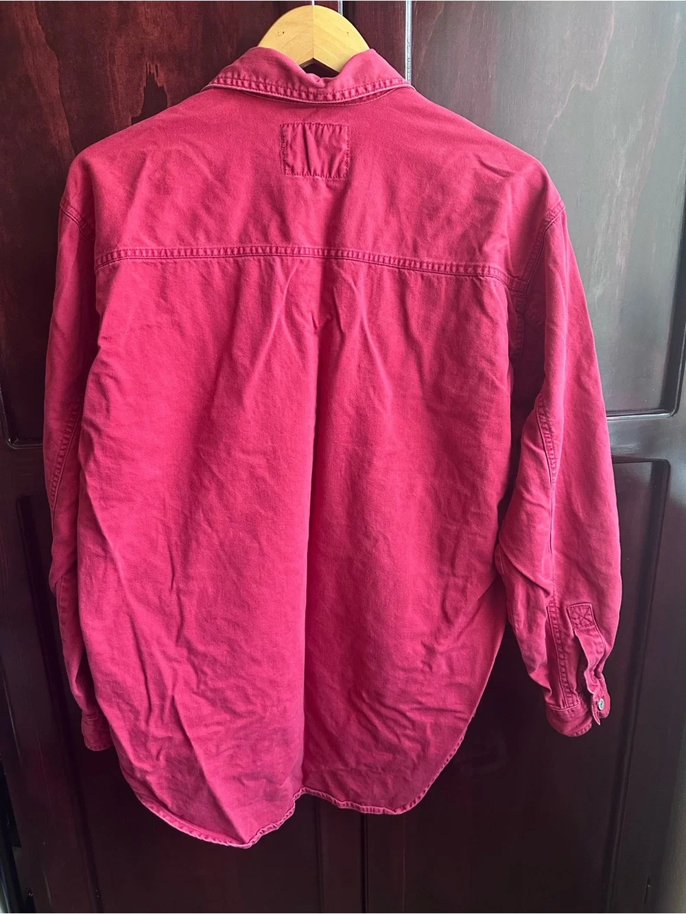 90s Vintage Levi's Red Lightweight Shirt Jacket